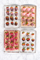 Sticker - Chocolate dipped strawberries