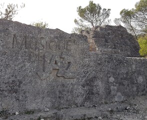 Wall Mural - JUNAS Carrière du Bon Temps