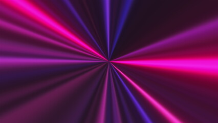 Poster - Speed tunnel. Computer generated 3d render