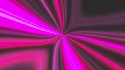Poster - Abstract radial glow lines. Computer generated 3d render
