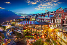 The Famous Old Teahouse In Jiufen, Taiwan