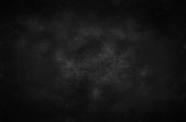 Aufkleber - Black concrete texture background, old grunge rough background for website banner design