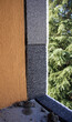 © Claudio Caridi - Insulating panels of molded expanded polystyrene. Energy saving concept. Italian Superbonus 110%. Ecobonus 110%.