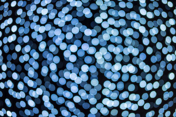 Poster - Bokeh abstract light, Christmas background