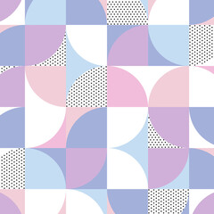 Poster - Abstract Simple Figures Geometric Pattern Background Texture. 3d Rendering