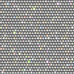 Wall Mural - seamless shiny white rhinestone surface background - bedazzled sparkling texture vector illustration