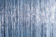 Silvery shiny tinsel abstract background