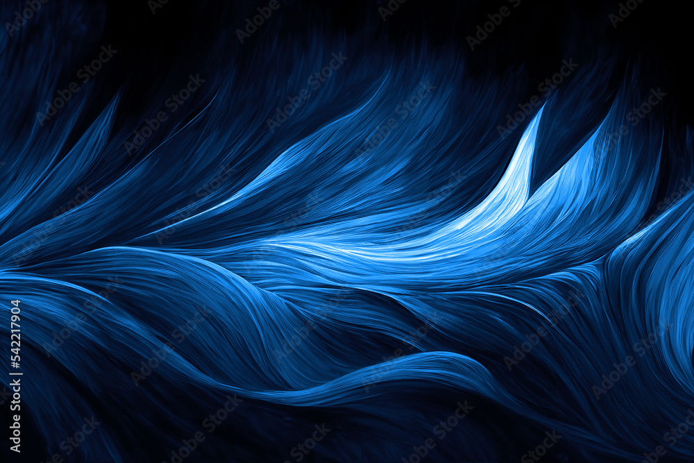 Blue background texture, wavy sea color pattern , icy windy and curvy ...
