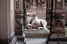 Sculpture Of Nandhi, Indian Diety