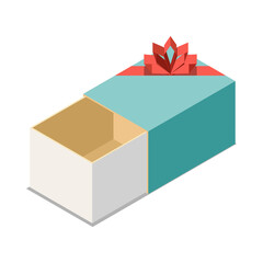 Poster - Isometric Gift Box