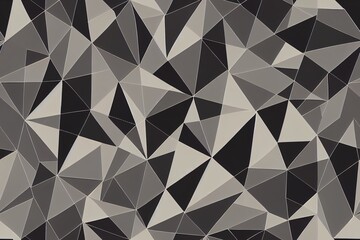 Poster - 2d illustrated seamless geometric vintage pattern. Abstract retro background design. Simple monochrome repeating semicircular shapes tiling.
