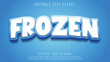 © Cahyart Studio - Frozen editable text effect
