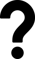 Aufkleber - Question help line icon