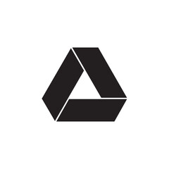 icon logo google drive vector design template
