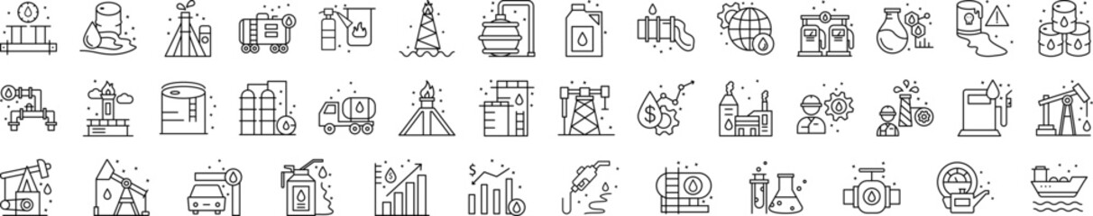 Poster - Oil industry vector design