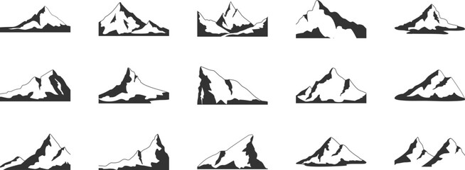 Poster - mountain vector design