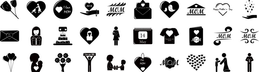 Poster - Mother day vector design