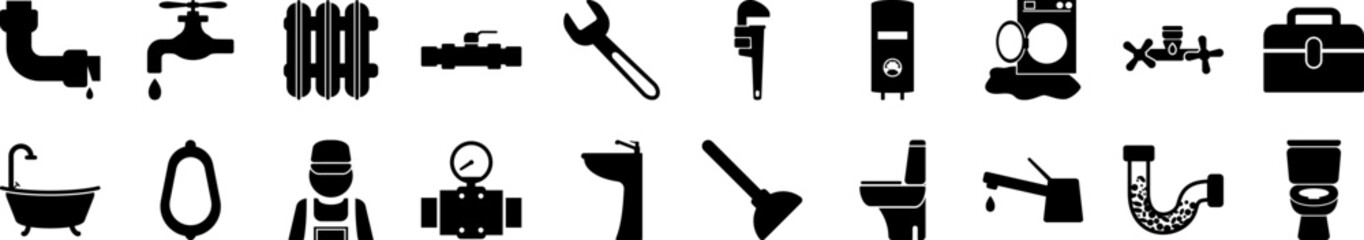 Poster - Plumber vector design