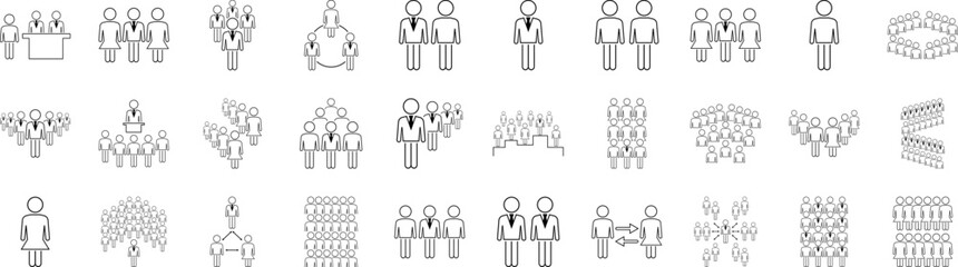 Poster - People vector design