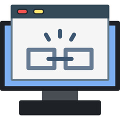 Sticker - Hyperlink Icon