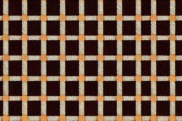 Poster - Tweed check pattern in black, brown, beige, white. Seamless classic pixel dog tooth tartan background graphic set for spring autumn dress, coat, scarf, jacket, other modern fashion textile design.