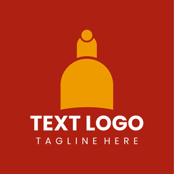 bottle logo flat design style element