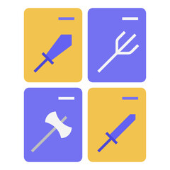 Poster - weapon icon