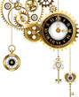steampunk clocks