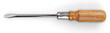 Metal screwdriver Isolated