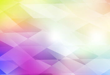 Poster - Light Multicolor vector texture in rectangular style.