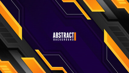 Poster - Futuristic Abstract Gaming Wallpaper Background Vector	
