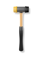 Wall Mural - Hammer isolated on the white background