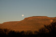© Travel 'n' Lifestyle - View of Biedouw full moon rising in the arid Cederberg wilderness, Western Cape, South Africa.