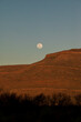 © Travel 'n' Lifestyle - View of Biedouw full moon rising in the arid Cederberg wilderness, Western Cape, South Africa.
