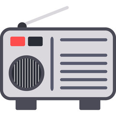 Sticker - Radio Icon