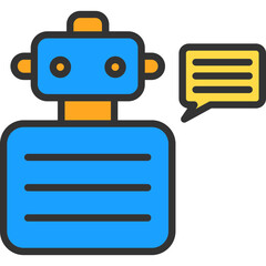 Sticker - Robot Advisor Icon