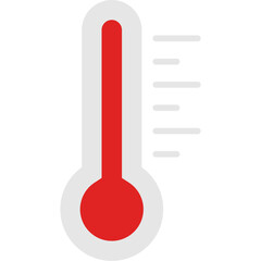 Canvas Print - Thermometer Icon