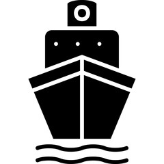 Wall Mural - Boat Icon