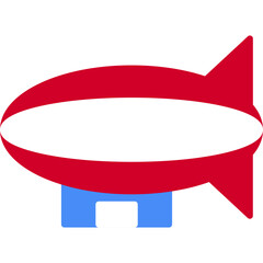 Sticker - Blimp Icon