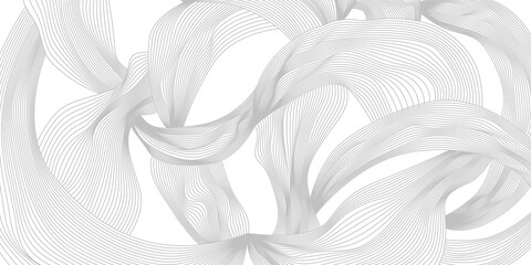 Wavy curved line background. Cover png  layout template art.