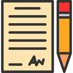 Sticker - Contract Icon