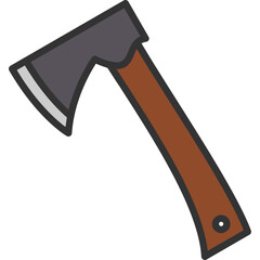 Wall Mural - Hatchet Icon