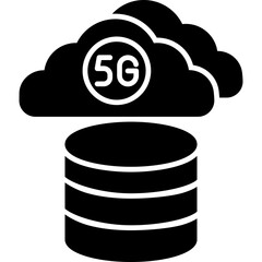 Sticker - Cloud Database Icon