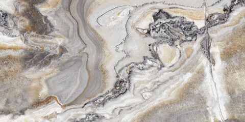 Wall Mural - beige abstract marbled background, onyx marble stone texture