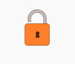 © Sandidwipr - padlock open icon design isolated