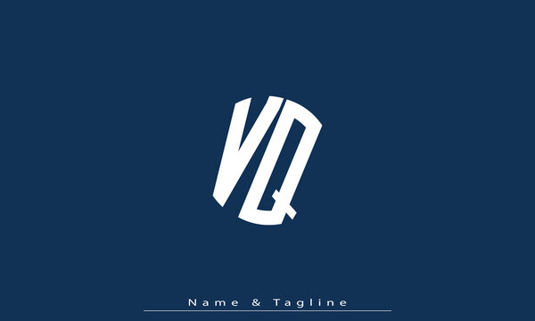 Alphabet letters Initials Monogram logo VQ , QV