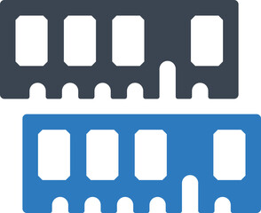 Random access memory icon