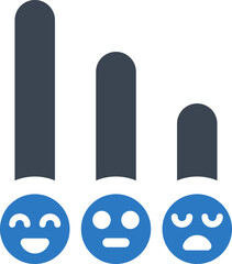 Sticker - Customer feedback evaluation icon