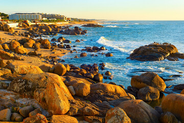 Wall Mural - Lavadores beach modern Porto Portugal