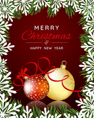 Sticker - Christmas Greeting Banner